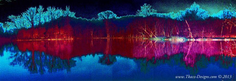 "Pond" by Peter Tkacz, a digital modern art piece, was 1st Place Color Winner of the 2013 Laurance Street Gallery Exposures '13 exhibit. "Pond" by Peter Tkacz, a <i>digital modern art piece</i>, 1st Place Color Winner.